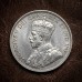 1921 Canada George V 50 Cents Silver Coin, Rare Canadian Old Coins for Collectors Gift, Antique Canada Half Dollar Coin Collection