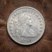1797 Draped Bust Silver Dollar, Rare Antique Liberty Coin, US Old Coins for Collectors, Early American Silver Coin Collection