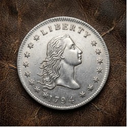 1794 Flowing Hair Silver Dollar, First American Dollar, Rare US Antique Liberty Coins, Commemorative Old Silver Coins for Collectors 1794 Flowing Hair Silver Dollar, First American Dollar, Rare US Antique Liberty Coins, Commemorative Old Silver Coins for Collectors