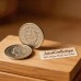 1851 Indian Head Coin | Early US Gold Dollar Vintage Collector Gift Souvenir