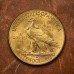 1932 Indian Head Gold Eagle Coin, Saint Gaudens 10 Dollar, Rare Antique Gold Dollar Coin Collection, Collectible US Old Coin for Collectors