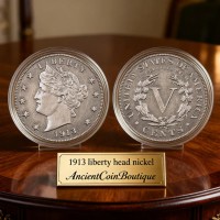 1913 Liberty Head Nickel Rare US Coin Collectible Gift for Numismatists & History Buffs