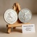 1982 Mexico Libertad 1 Onza Silver Coin Rare Vintage Mexican Collectible Numismatic Gift