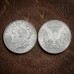1878 Morgan Silver Dollar, US Morgan Dollar Silver Coins, First Year Issue, Rare Old Coins for Collector, Collectible Liberty Eagle Coin