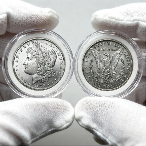 1878-S Morgan Silver Dollar Rare San Francisco US Coin Collectible 1878-S Morgan Silver Dollar Rare San Francisco US Coin Collectible