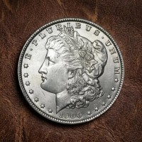 1900 Morgan Silver Dollar, US Morgan Dollar Silver Coin Collection, Collectible Old Coins for Collectors, Rare Antique Liberty Eagle Coins