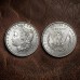 1900 Morgan Silver Dollar, US Morgan Dollar Silver Coin Collection, Collectible Old Coins for Collectors, Rare Antique Liberty Eagle Coins