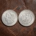 1921 Morgan Silver Dollar, USA Antique Morgan Dollar Coin, Rare American Liberty Coins, Collectible Old Silver Coins for Collectors