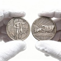 1926 Oregon Trail Half Dollar | Rare US Commemorative Silver Vintage Collectible