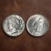 1921 - 1935 Peace Dollar Coin Set, Rare US Peace Silver Dollar Coin, Antique Silver Coin Collection, Old Coins for Collectors, Vintage Gifts