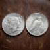 1921 - 1935 Peace Dollar Coin Set, Rare US Peace Silver Dollar Coin, Antique Silver Coin Collection, Old Coins for Collectors, Vintage Gifts