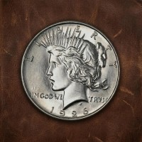 Rare 1926 Peace Dollar Coin, US Peace Silver Dollars, Collectible Antique Coin Collection, American Old Silver Coins for Collectors