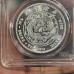 Qing Dynasty Central Mint Guangxu Yuanbao Silver Dragon Dollar Coin in Slab Case
