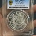 Qing Dynasty Central Mint Guangxu Yuanbao Silver Dragon Dollar Coin in Slab Case
