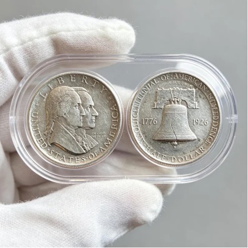 1926 Sesquicentennial Commemorative Silver Half Dollar Rare Vintage US Collectible Coin Numismatic Gift 1926 Sesquicentennial Commemorative Silver Half Dollar Rare Vintage US Collectible Coin Numismatic Gift