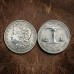 Antique 1 oz Silver Trade Unit Morgan Dollar, 1 Troy Ounce Silver Coins for Collectors, Rare US Coin, Collectible Old Coins for Collectors Antique 1 oz Silver Trade Unit Morgan Dollar, 1 Troy Ounce Silver Coins for Collectors, Rare US Coin, Collectible Old Coins for Collectors