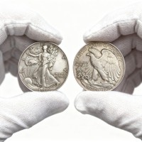 1916 Walking Liberty Half Dollar Rare US Silver Coin Historic American Collectible
