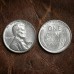 1909 S V.D.B. Lincoln Wheat Penny, 1943 Lincoln Penny Copper Coin Set, Rare US Antique Coin Collection, Collectible Old Coins for Collectors